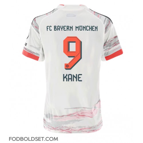 Bayern Munich Harry Kane #9 Udebanetrøje Dame 2025-26 Kortærmet